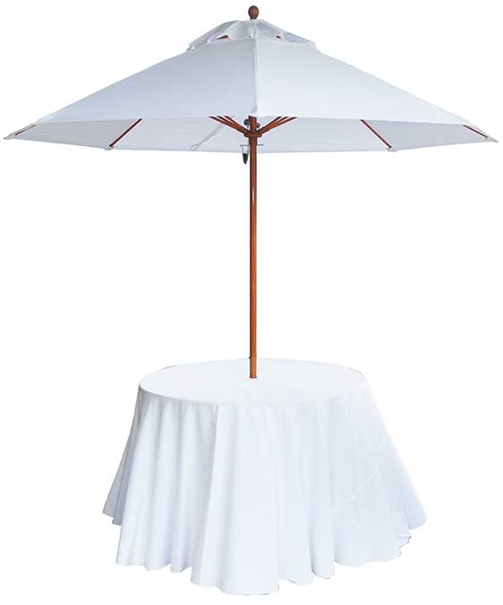 Umbrella W/ Table